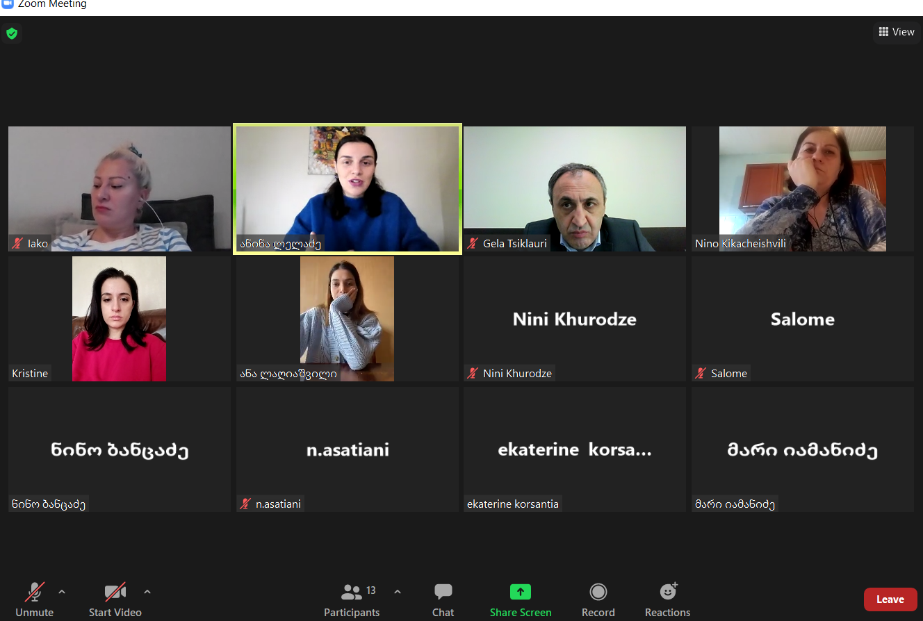  საჯარო აუდიტის ინსტიტუტი სემეკის თანამშრომლებისათვის ტრენინგებს განაგრძობს